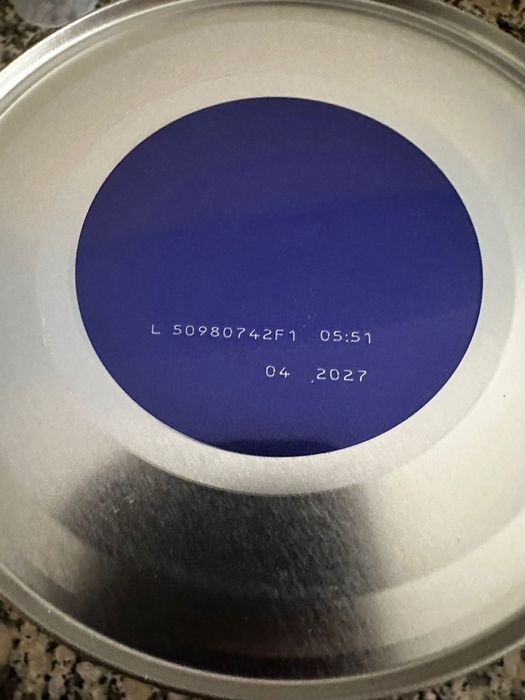 Lata de leite (validade 2027)