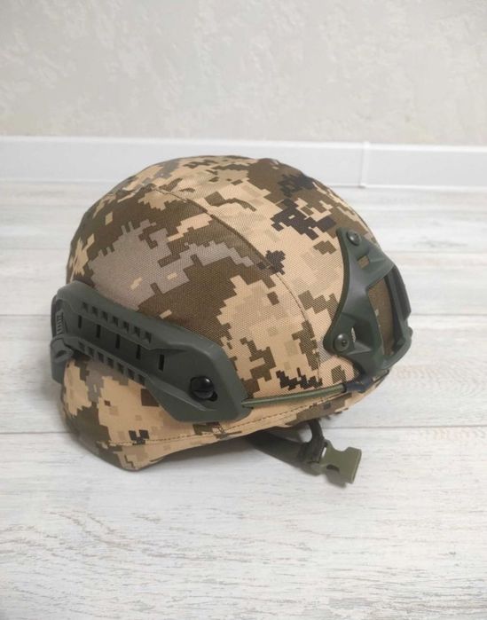 Кавер на шолом MICH 2000 мультикам піксель ЗСУ на каску чохол multicam
