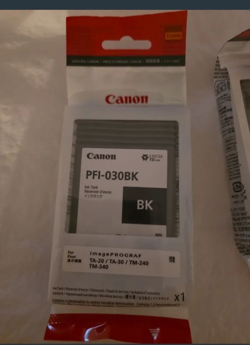 Canon PFI-030BK Tinta Preta