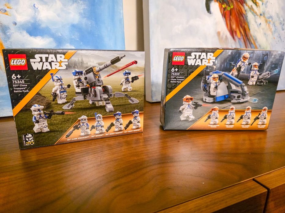 Pack LEGO Star Wars Clones 75345 e 75359