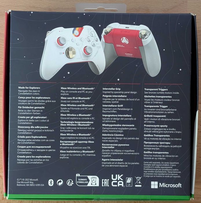 Comando Xbox Starfield Edição Limitada