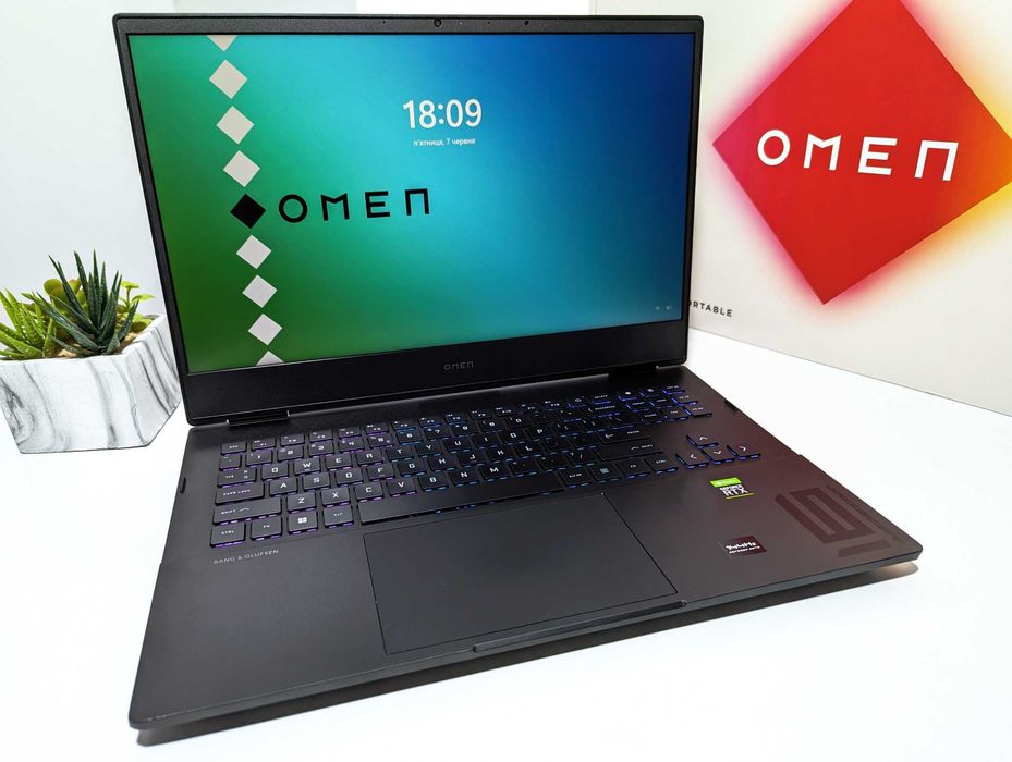 LAPTOP GAMINGOWY HP Omen RTX 3050 i5-11400H 144hz 16 Cali Komputer
