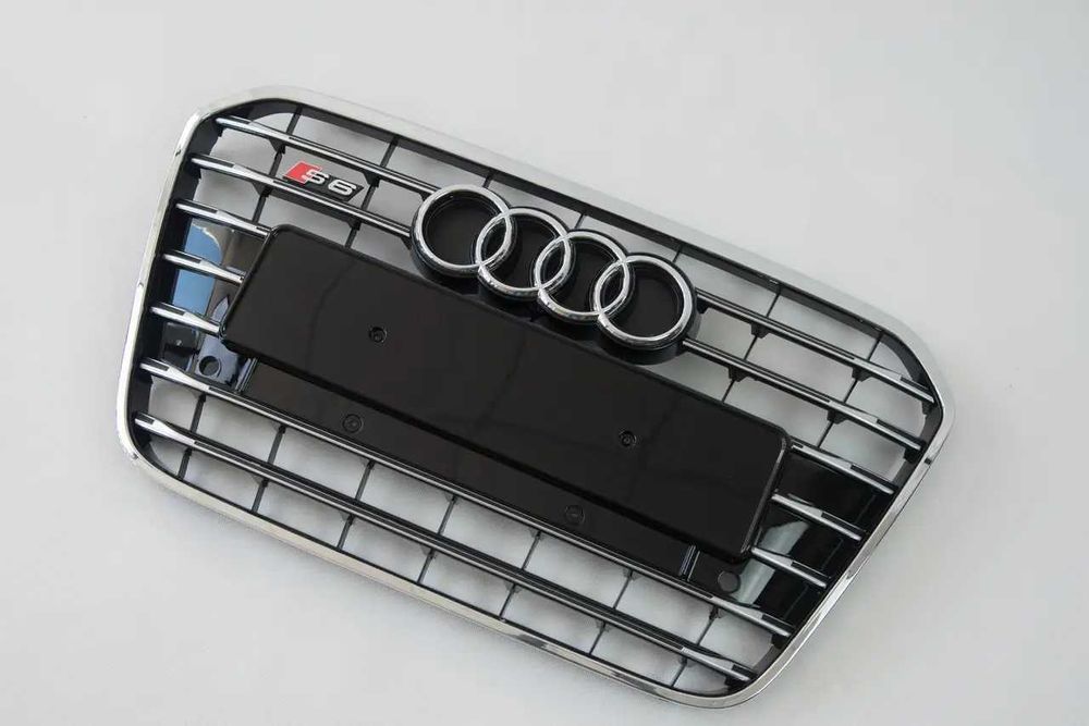 Решітка A6 Ауди решетка радиатора Audi A6 2011-2014  в стиле S6 S-Line