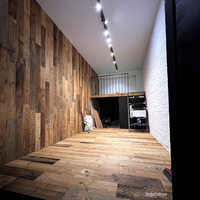 piękne stare drewno deski na ścianę sufit lamele panele styl farmhouse