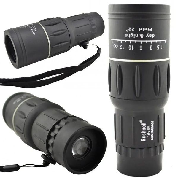 Якісний Монокуляр Bushnell 16x52