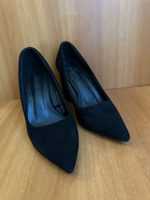 Туфлі жіночі JENNY FAIRY чорні замшеві 37 розмір