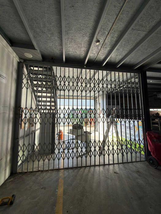 Portão de ferro grade largata