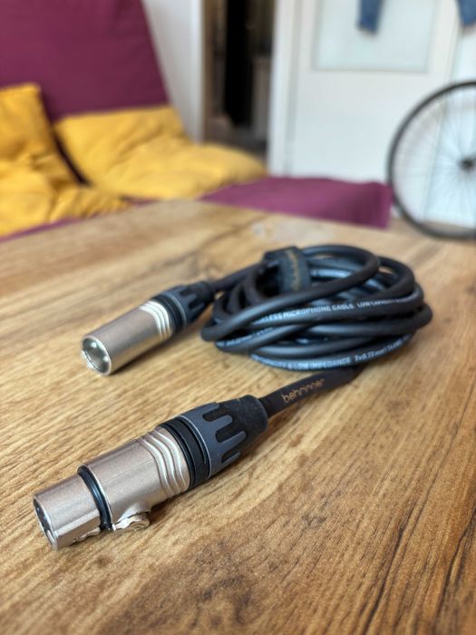 Kabel XLR behringer – kabel mikrofonowy audio