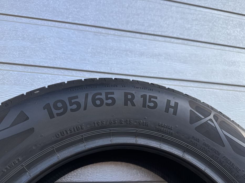 Nowe opony 195/65R15 91H Continental letnie