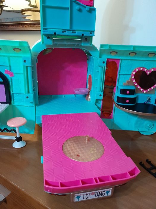 Caravana boneca lol com luzes