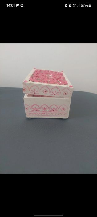 Porta joias feito á mão