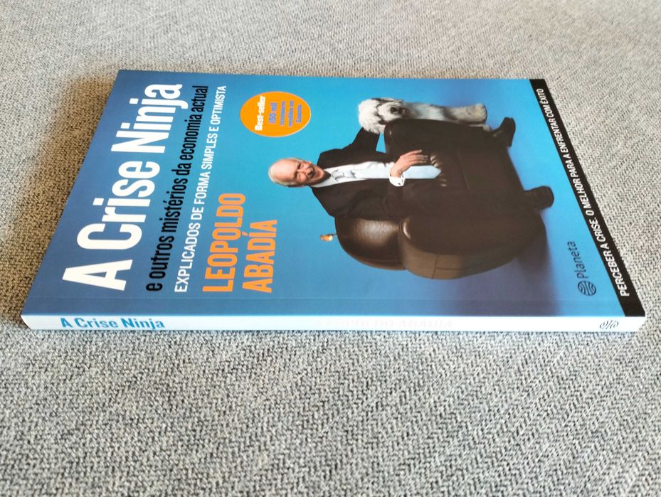 Livro "A crise ninja" Leopoldo Abadía
