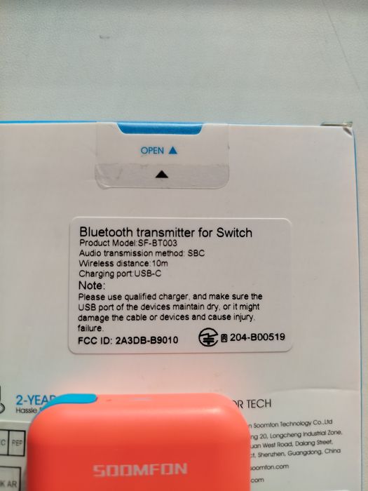 , Nintendo switch Bluetooth transmitter.