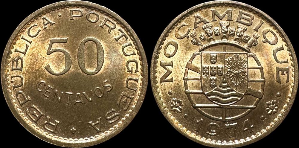 50 Centavos - 1974 - Moçambique