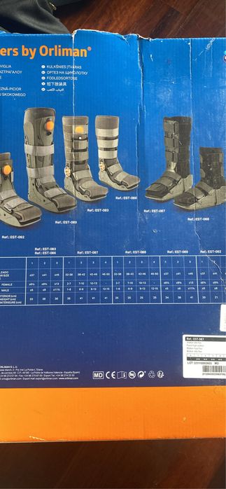 Bota walker Orliman