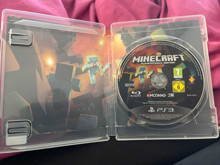 MINECRAFT PL PS3 stan bardzo dobry