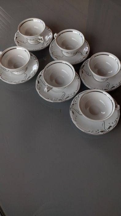 Filiżanki porcelana Wałbrzych