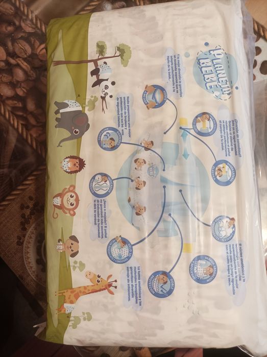 Подгузники р-р 2 (3-6 кг) Planeta Beby 40 шт., Panales fraldas (р-р 3)