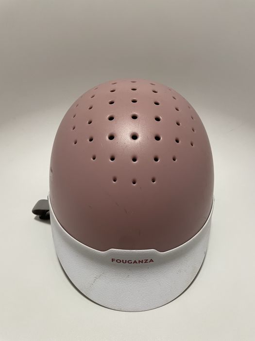 Kask jeździecki foguanza różowy