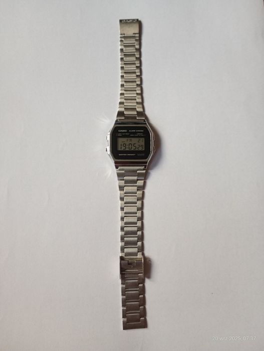 Kolekcjonerski zegarek Casio A158WE vintage