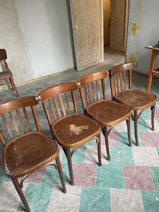 Ретро стільці під реставрацію (продаж тільки комплектом)