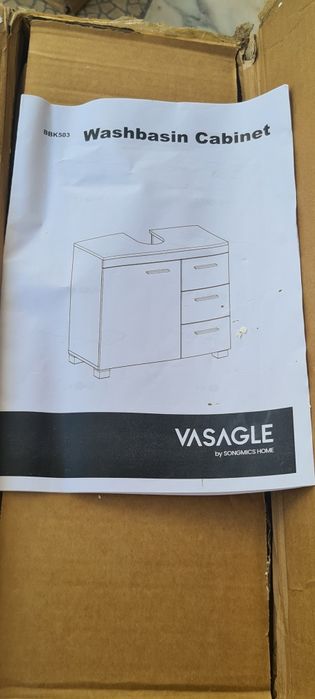 Armário para lavatório