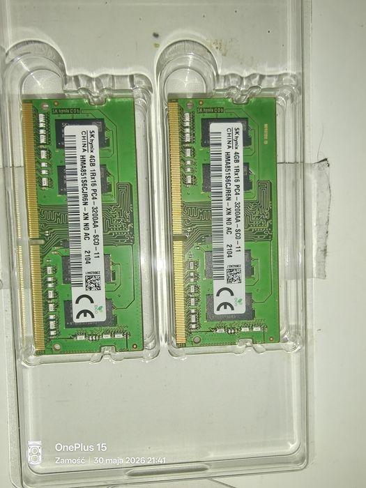 Ram DDR4 2x4gb hynix