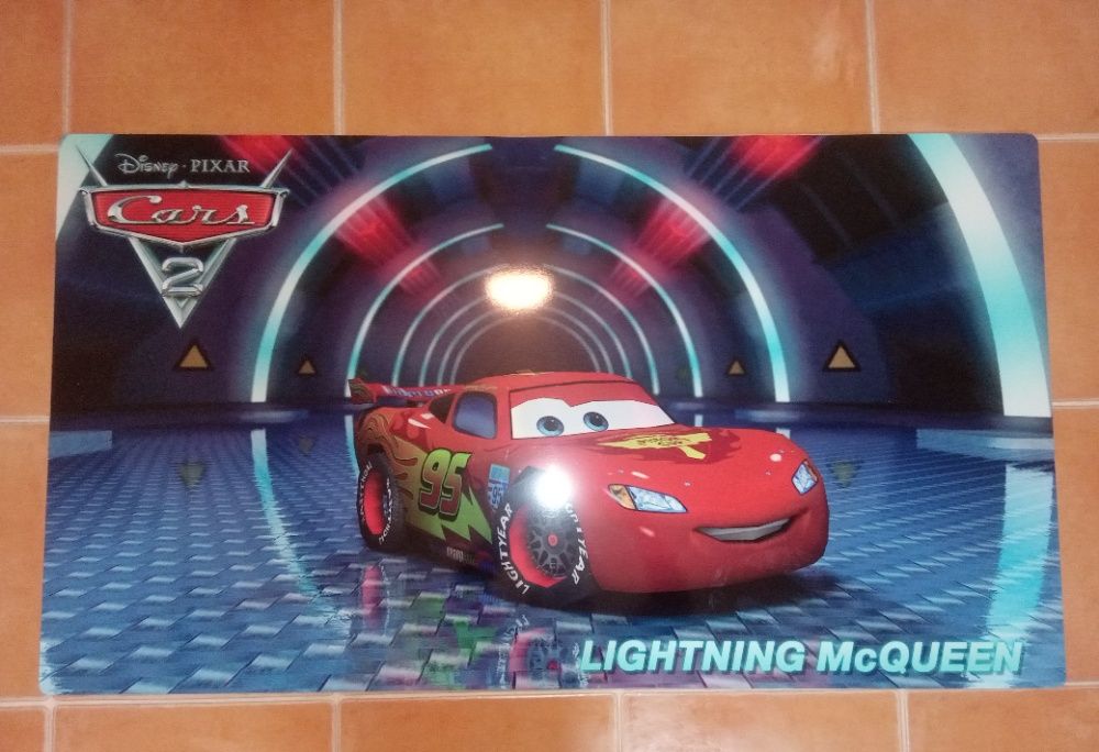 Placa decorativa - Faísca Mc Queen