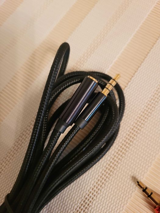 Кабель удлинитель для наушников 3,5 мм 3 м + Подарок