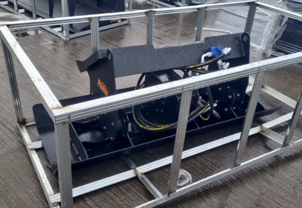 Zageszczarka hydrauliczna do ładowarki mocowanie jak bobcat