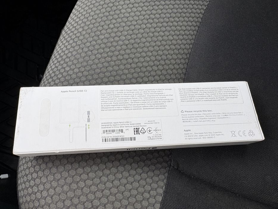 Apple pencil usb-c nova