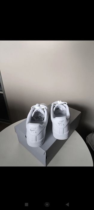 Białe Nike af1 niskie w rozmiarze 42