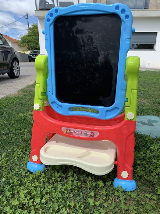 Quadro criança didatico /preto giz e de marcador