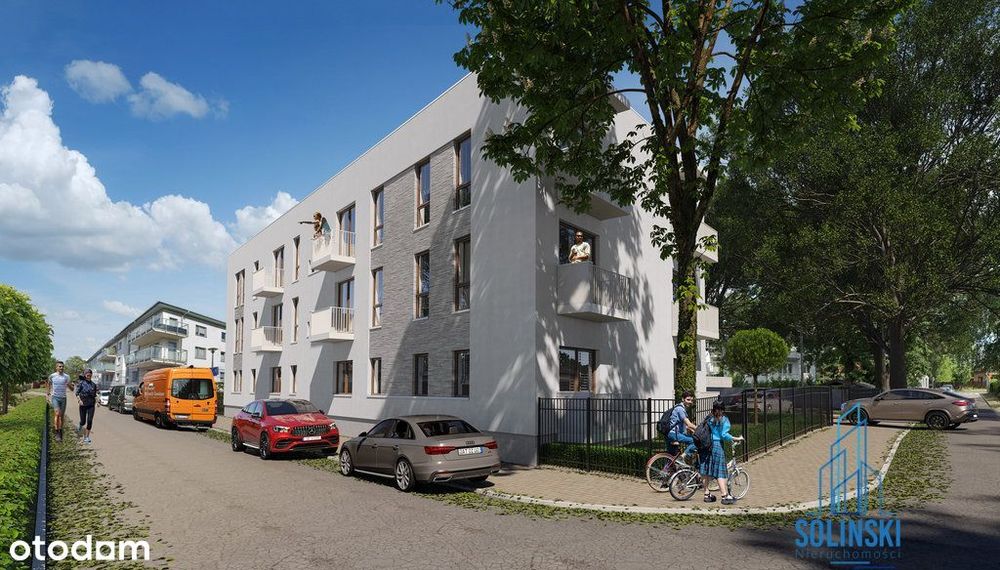 Nowe 2 pokoje z ogródkiem 25m²|Żyrardów przy Pkp|