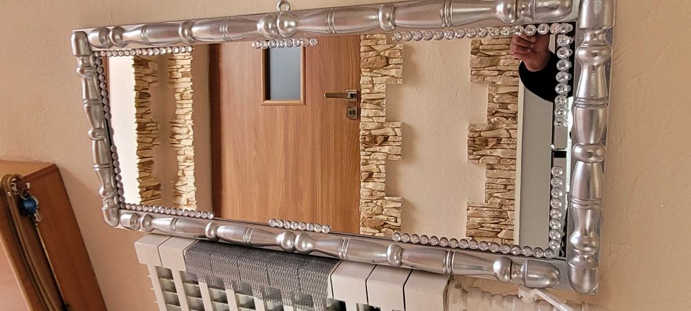 Lustro wiszące prostokątne