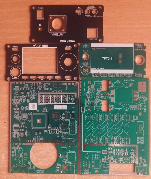 Комплект для сборки трансивера Wolf mini