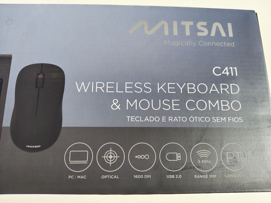 Rato e teclado sem fios MITSAI