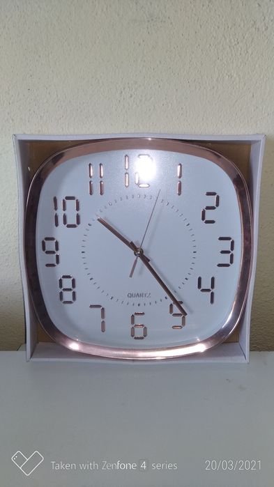 Relógio de Cozinha com relevo