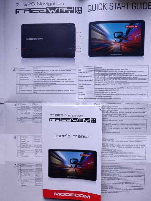GPS навигатор Modecom FreeWAY SX 7.1 (NAV-FREEWAYSX71-MF-EU)