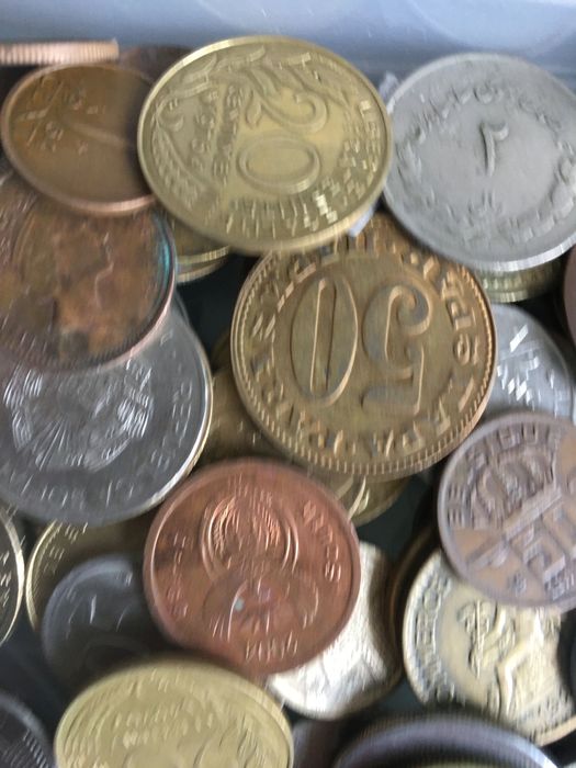 Zestaw monet mix świat - 1 kg