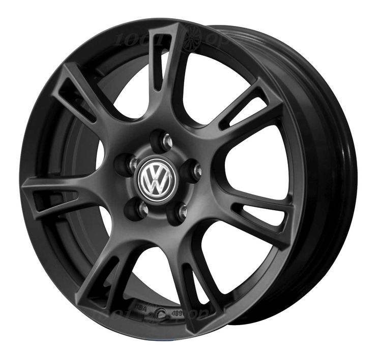 Felgi aluminiowe 15 5x100 Vw Polo Golf IV Bora !NOWE! czarny mat