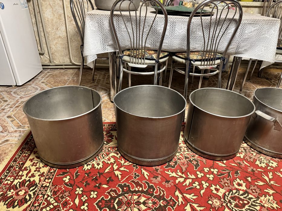 Кастрюли нержавейка 30л,40л СССР