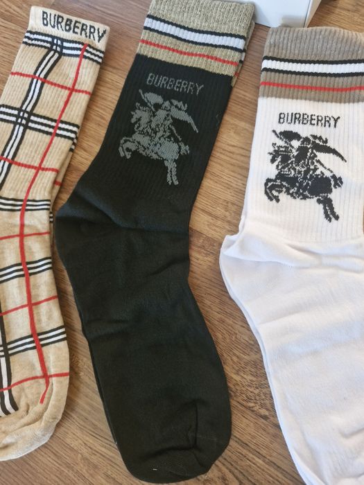 Skarpetki męskie długie 5par bawełna oddychające wzory jakość pudełko