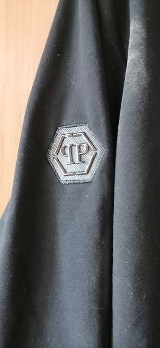 Męska czarna bluza Philipp Plein