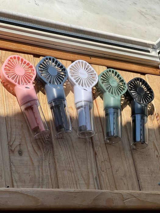 Ручний вентилятор з розпиленням води | Портативний Mini Fan | Small Fan AND EHF-12