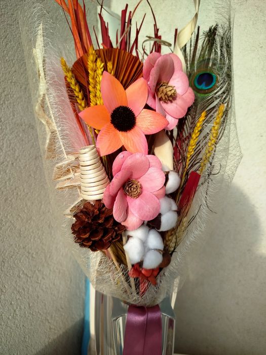 Ramo decorativo romântico