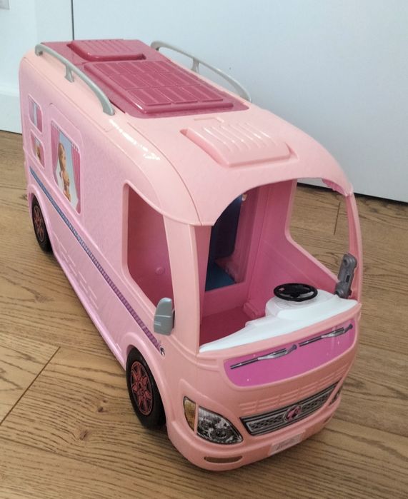 Kamper samochód Barbie różowy