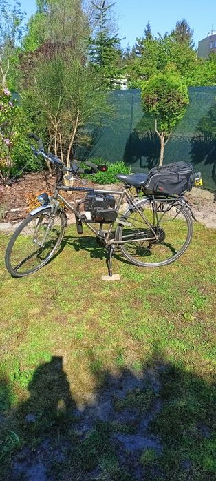 rower z silnikiem spalinowym