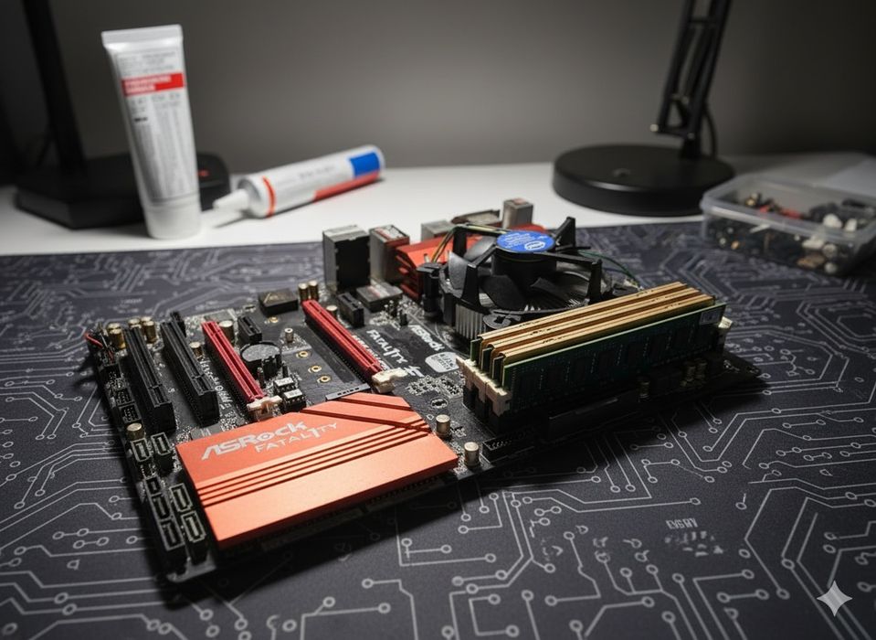 Fatal1ty H97 + i7-4790K + Elixirメモリ 8Gx2 Fatal1ty H97 + i7