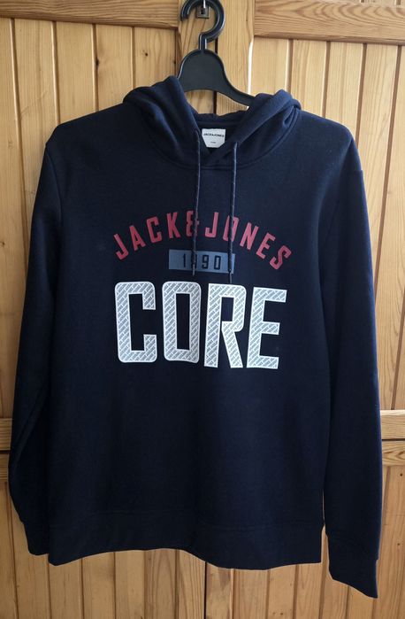 Granatowa bluza J&J CORE - L